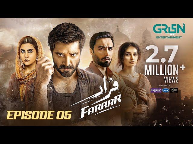 Faraar Episode 5 | Hamza Ali Abbasi | Ahmed Ali Akbar | Sohai Ali Abro | 15th Dec 2024 | Green TV