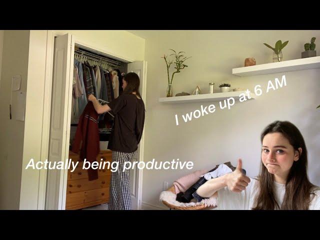 I WOKE UP AT 6AM *productive morning routine