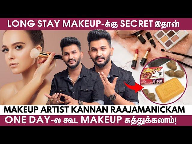 Face-க்கு "புளி" Soap Use பண்றேன்! - Makeup Artist Kannan Raajamanickam | Skin Routine | Makeup Tips