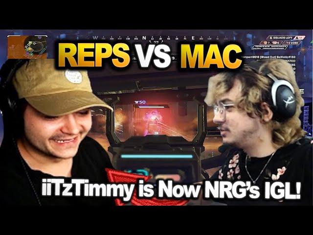 Albralelie vs Reps in ALGS Scrims! iiTzTimmy is Now NRG’s IGL!