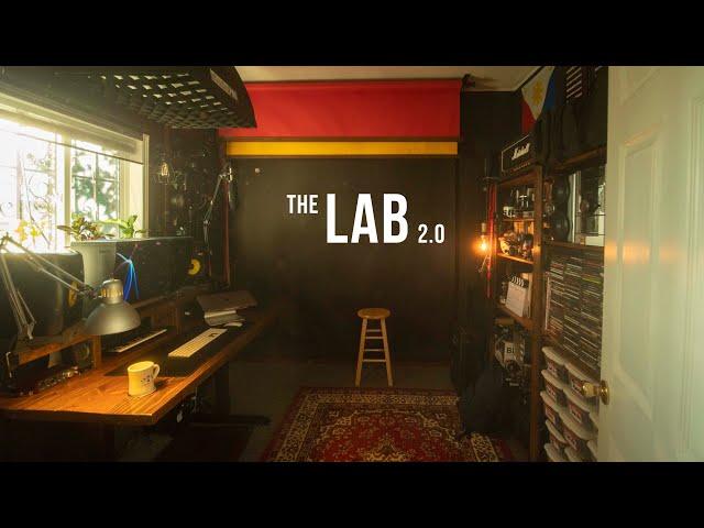 The Lab 2.0 | Youtube Studio Makeover | 2021 Desk Setup