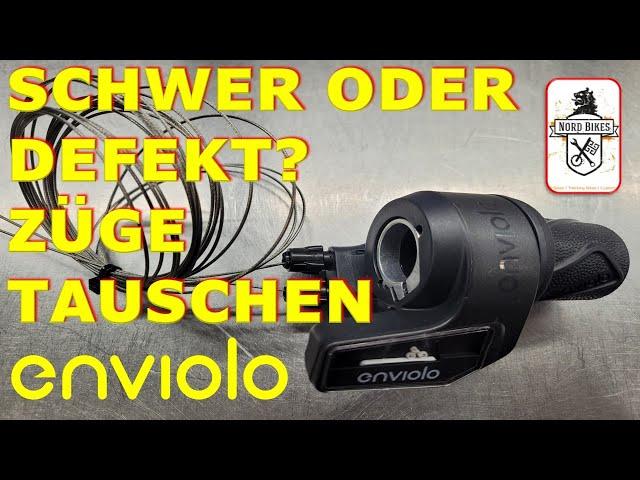 Schaltzüge bei einer Enviolo erneuern. Warum ist die Schaltung schwergängig? Tipps und Tricks!