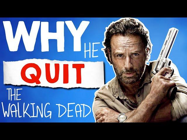 Why The Main Star Of The Walking Dead Walked Away