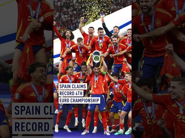 Spain are European champions as Berlin parties