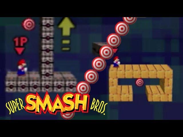 Smash 64 Break The Targets With Unintended Characters