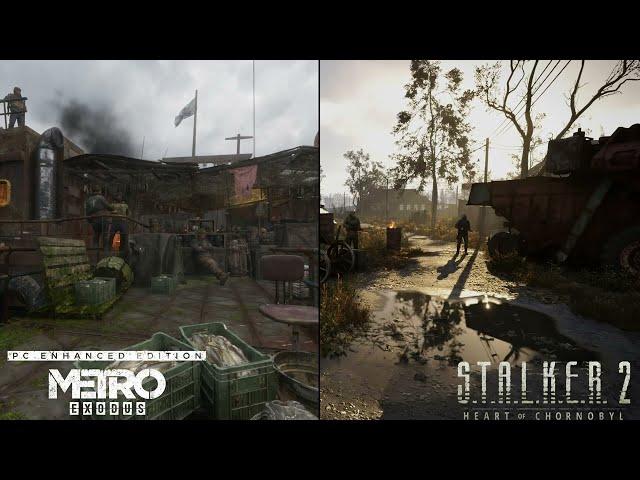 Metro Exodus Enhanced Edition VS S.T.A.L.K.E.R.2 Heart Of Chornobyl