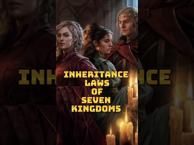 How Rhaenyra Targaryen was Rightful Queen of Seven Kingdoms? #houseofthedragon #asoiaf #shorts