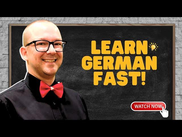 Learn German FAST! 20 Lessons for Complete A1 Level Beginners with Herr Antrim