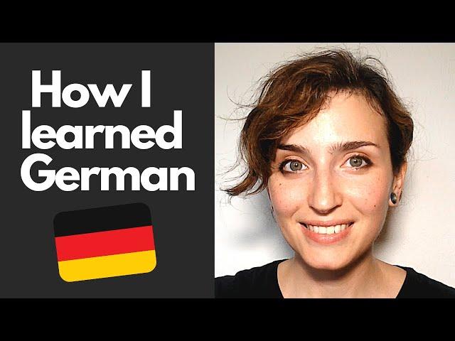 HOW I learned GERMAN / WIE ich DEUTSCH gelernt habe (in German, with English subtitles)