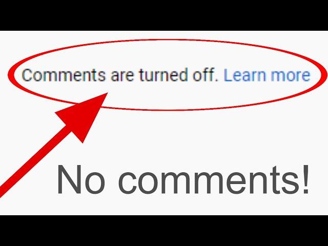 How to Enable/Disable YouTube Comments on a Computer