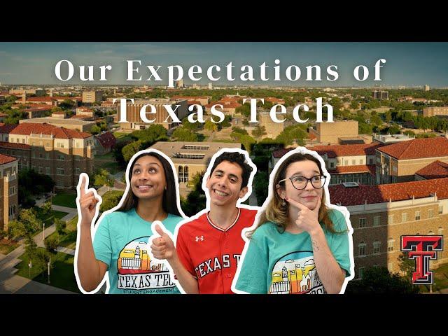 Our Expectations of TTU | Texas Tech Vlog Squad