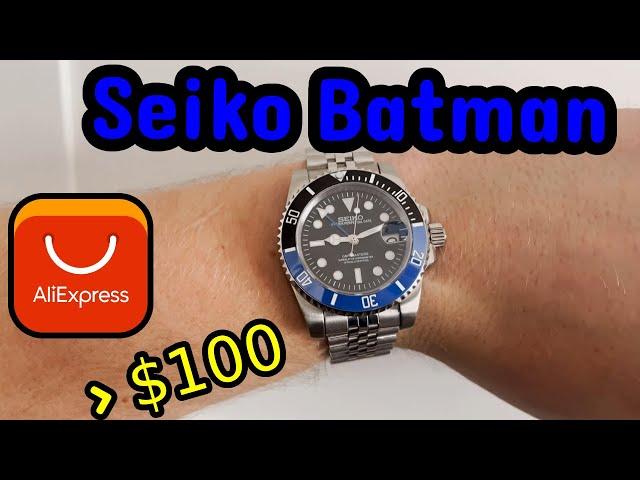 I built a GMT Batman Seiko from AliExpress