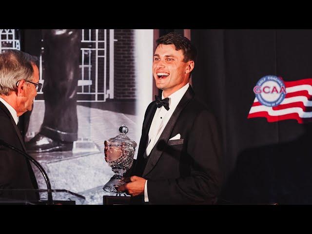 Texas Tech Men's Golf: Ludvig Aberg's Ben Hogan Award Interview | 5.22.2023