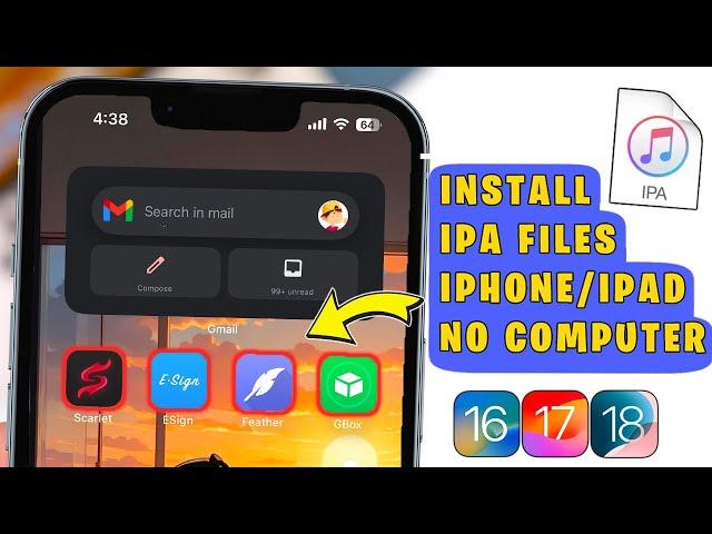 How Install IPA Files on iPhone No Computer Using Portal Installer