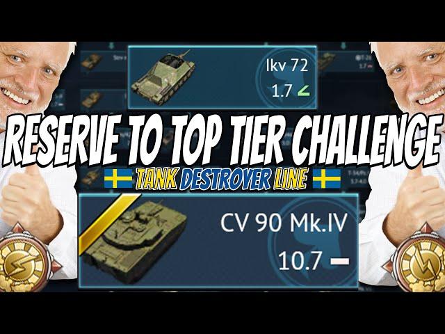 Playing the ENTIRE Swedish Tank Destroyer Line - Reserve to Top Tier