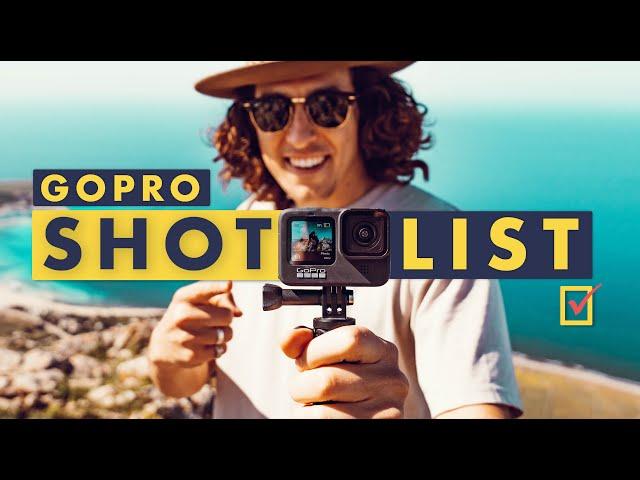 10 Cinematic GoPro Shots YOU NEED in your next TRAVEL FILM