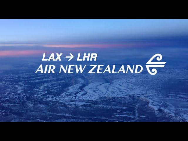 Once You Lie Flat, You Never Go Back: Flying Air New Zealand from LAX to LHR