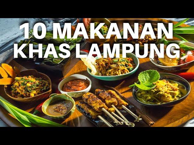 10 DAFTAR MAKANAN KHAS LAMPUNG PALING ENAK  REVIEW | LAMPUNG KECE | LAMPUNG HITS