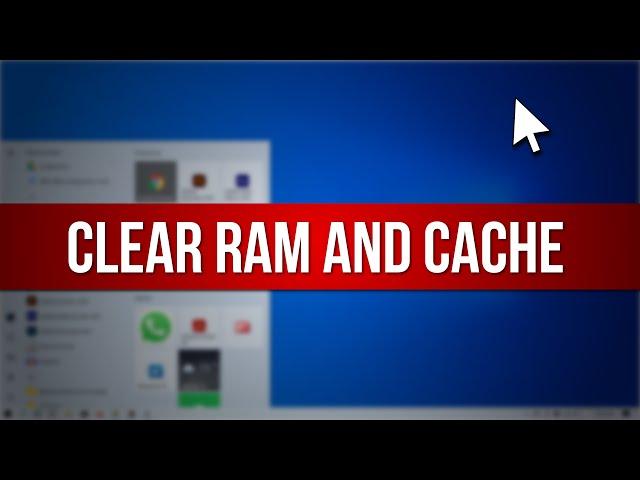 How to Clear RAM Cache Memory on Windows 10 (Faster PC)