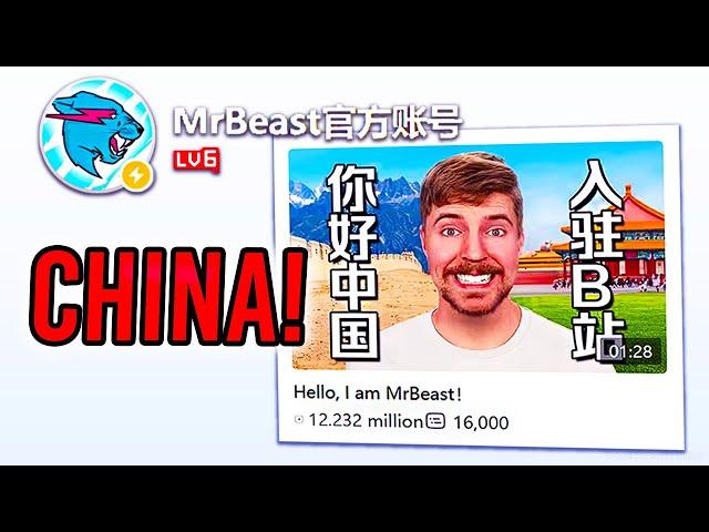 MrBeast Now Has Videos on Chinese YouTube!?