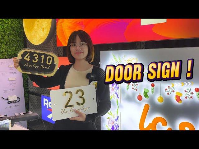 Introduction of Door Sign