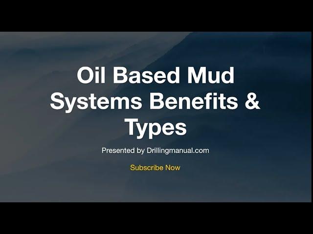 Drilling Manual | Oil based mud drilling