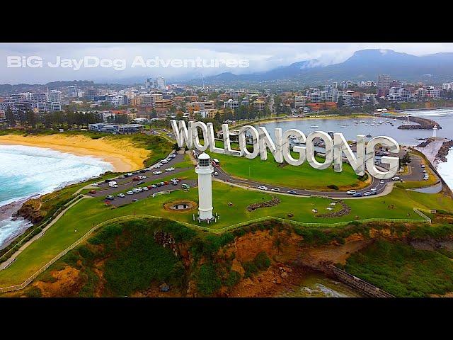 Wollongong South of Sydney NSW Australia, WIN Stadium Flagstaff Point Lighthouse