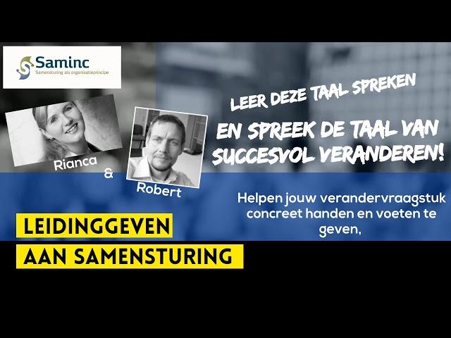 Introductiecollege | Leidinggeven aan samensturing