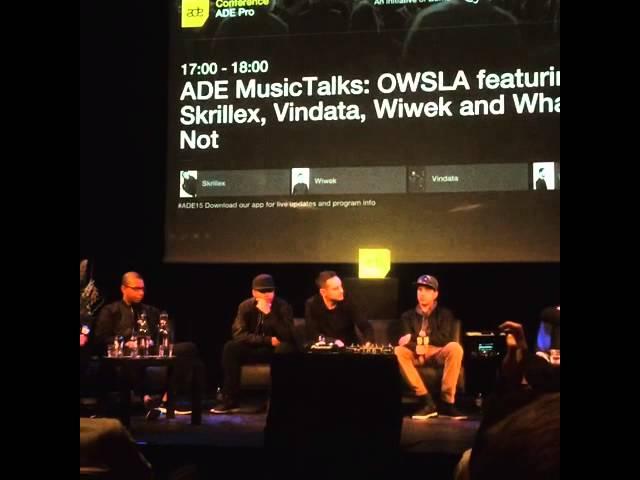 [ADE15] Music Talks: OWSLA