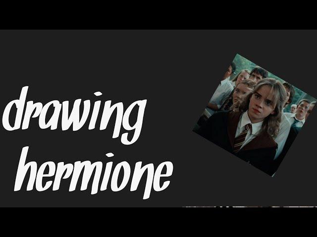 how to draw hermione granger