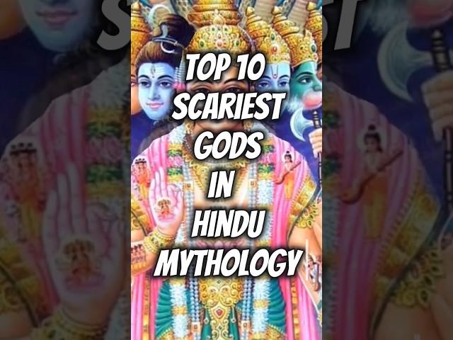 Top 10 Scariest Gods in Hindu Mythology #hindugod #hindugodsandgoddesses #top10 #hindugods #shorts