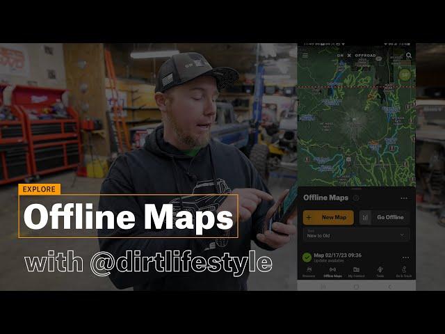 Offline Maps With Nate From Dirt Lifestyle | onX Offroad Features