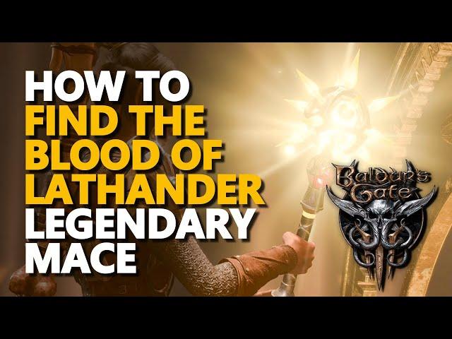 How to Find the Blood of Lathander Baldur's Gate 3