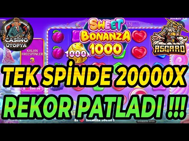 SWEET BONANZA 1000 Yeni Oyun AYNI ANDA 2000X !! Slot Oyunları| gates of olympus 1000 türkçe maxwin