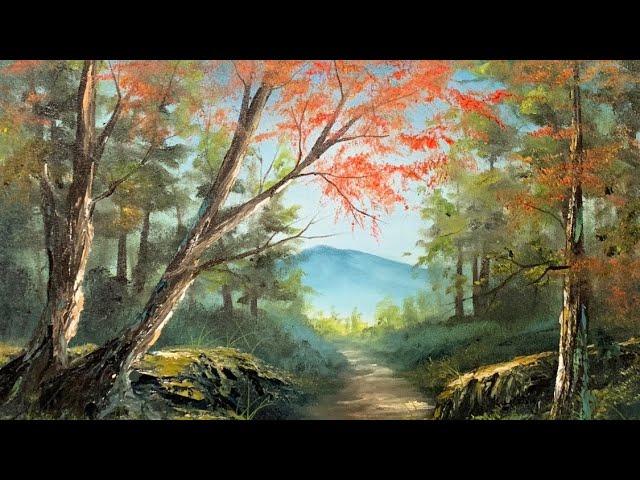 Painting A Landscape From Memory - Paintings By Justin