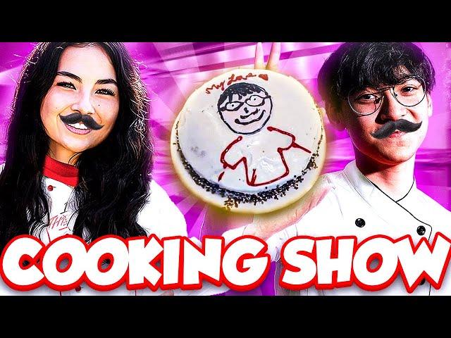 Kyedae & TenZ Bake a Cake !!! | Kyedae Friday's Cooking Show