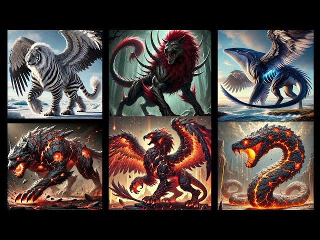 Amazing ANIMAL FUSION HYBRIDS  BEST ANIMAL FUSION #ai #aiart #animalfusion