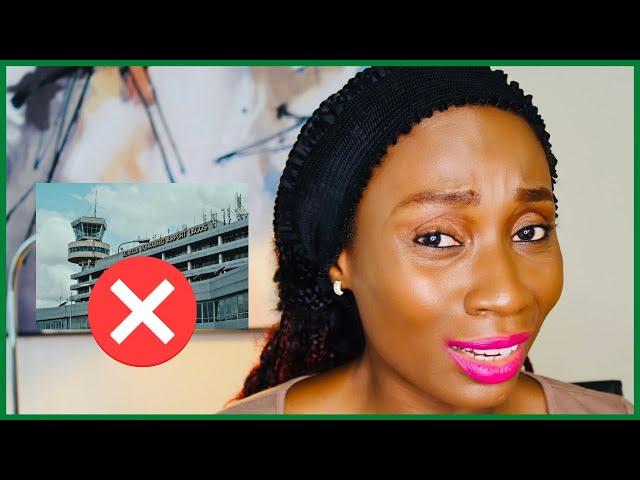 NEVER EVER do THIS  at Lagos International Airport | Lagos Travel Guide Ep. 14 | Sassy Funke