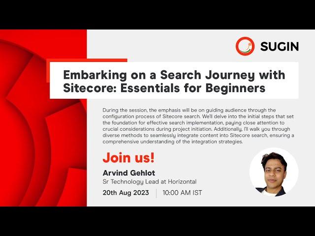 Embarking on a Search Journey with Sitecore: Essentials for Beginners