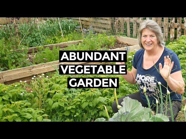 Homestead Garden Tour | Self Sufficient Vegetable Garden  (May 2020)