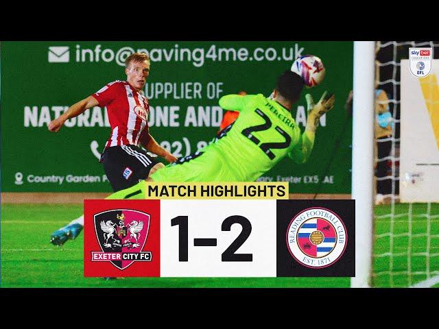 HIGHLIGHTS: Exeter City 1 Reading 2 (22/10/24) EFL Sky Bet League One