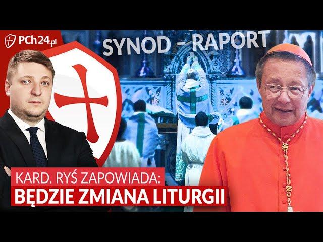 KARD. RYŚ ZAPOWIADA: BĘDZIE ZMIANA LITURGII