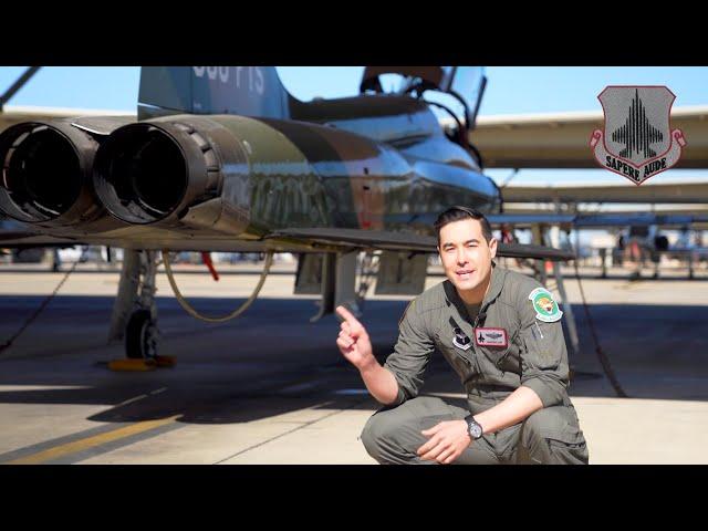 A Tour of the Air Force's Super Sonic Jet Trainer