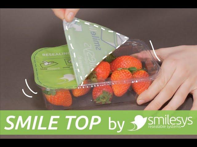 Smile Top - first resealable top film