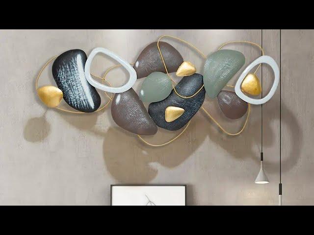 Onyx Stone Luxury Creative Metal Wall Art - YF Decor