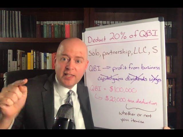 The Qualified Business Income (QBI) Tax Deduction (U.S. Tax)