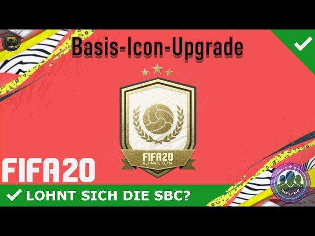 BASE ICON SBC!  BASIS-ICON-UPGRADE SBC! [LOHNT SICH DIE SBC?] | DEUTSCH | FIFA 20 ULTIMATE TEAM