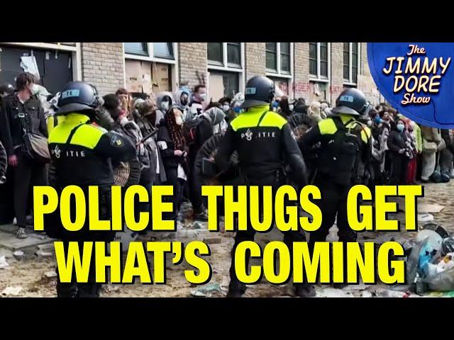 Video: Students Force Police Off Campus!