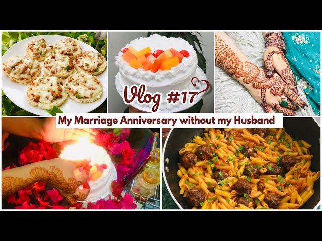 How I celebrate My Marriage Anniversary With Out My Husband | Quick Bread Pizza Recipe