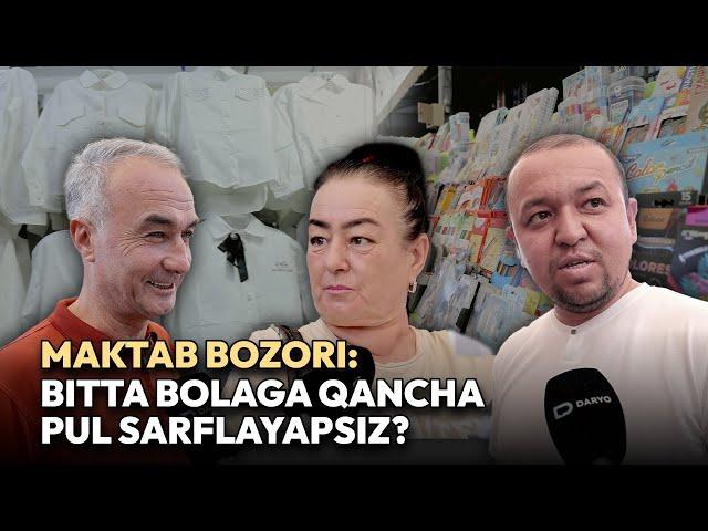 Maktab bozori — arzonmi yoki qimmat? Ota-onalar nimadan norozi?